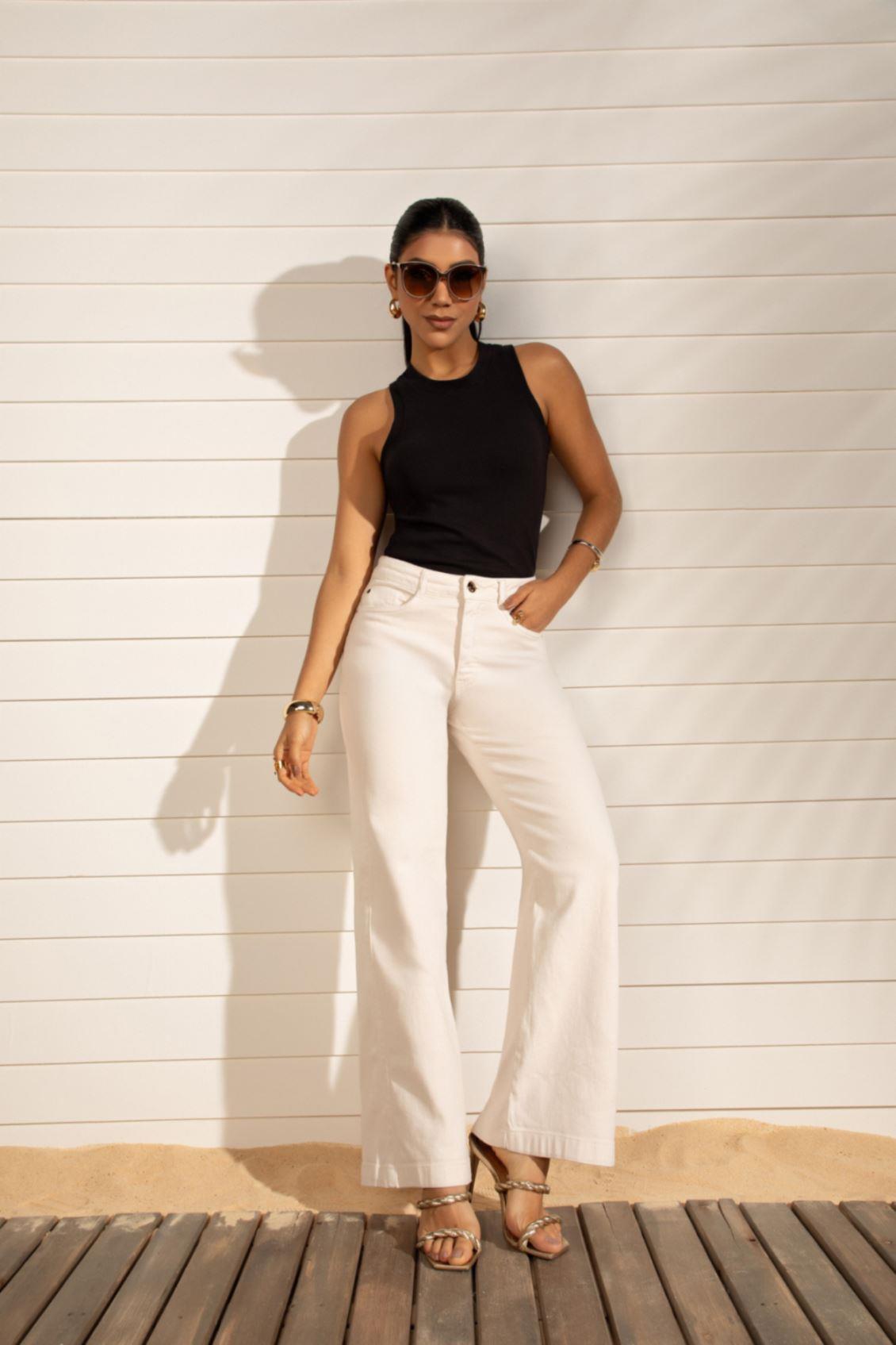 CALCA FEM BE EIGHT 8001911 - WIDE LEG