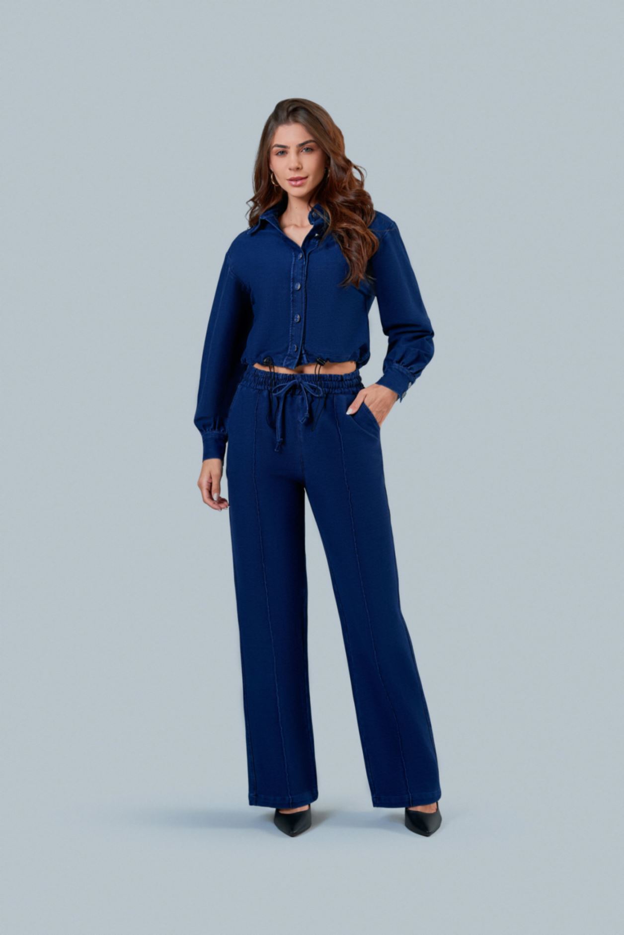 CALCA FEM BE EIGHT 8002038 - WIDE LEG