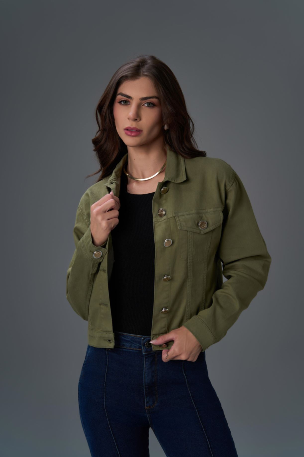 JAQUETA FEM. B8 9050204 - SLIM FIT