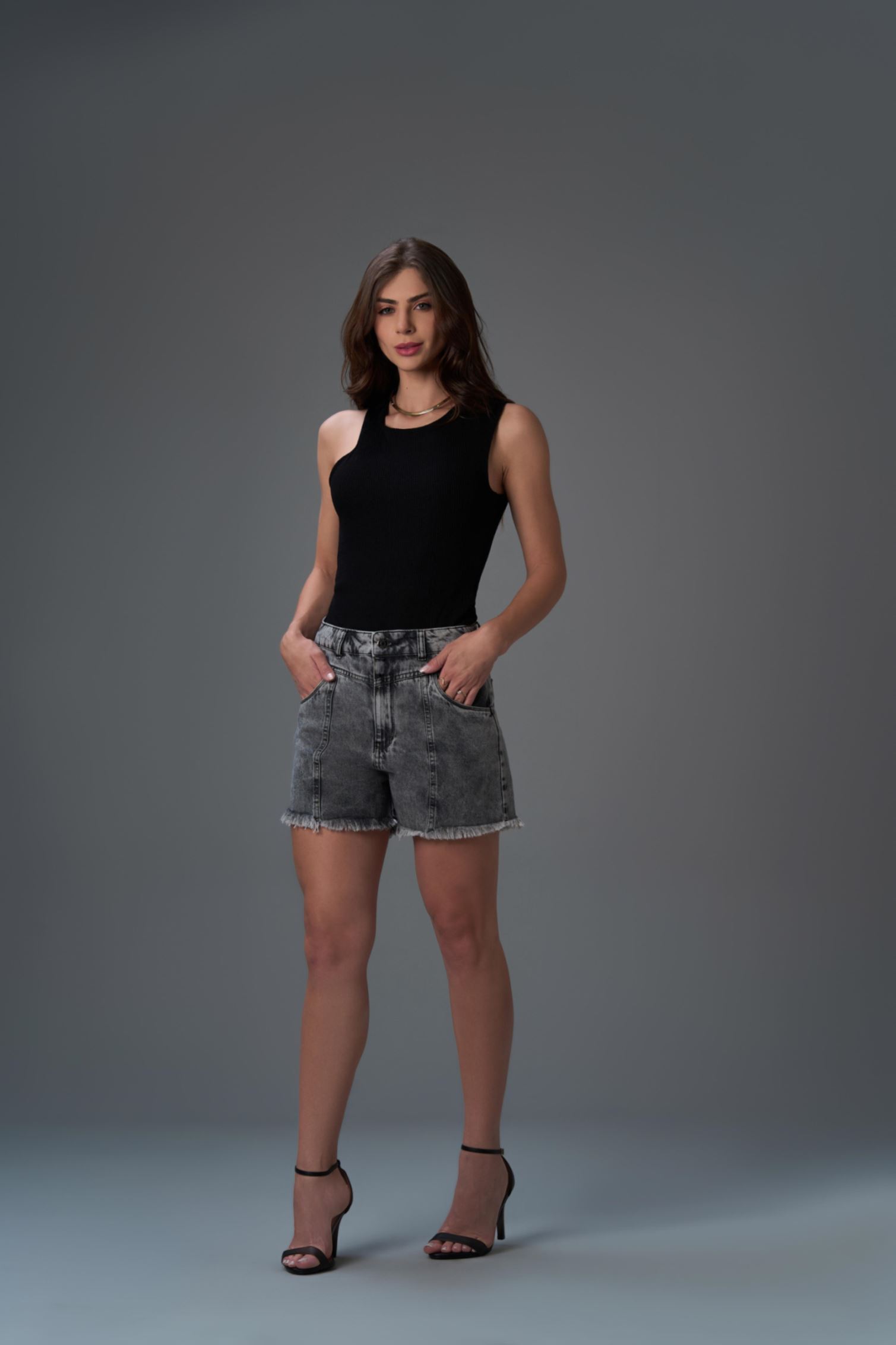 SHORTS FEM B8 9510302 - HOT PANTS
