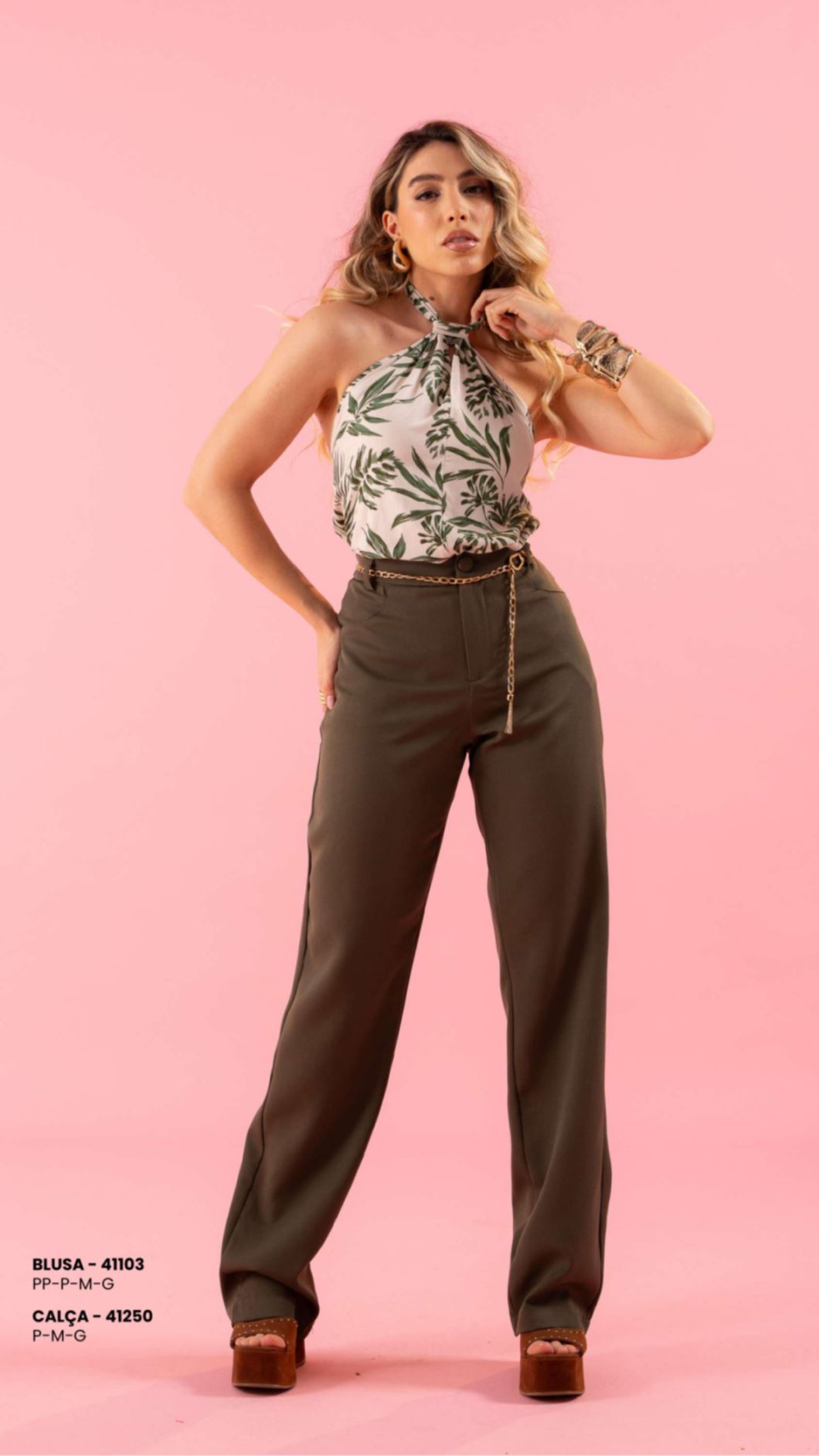 BLUSA VISCOSE ESTAMPADA