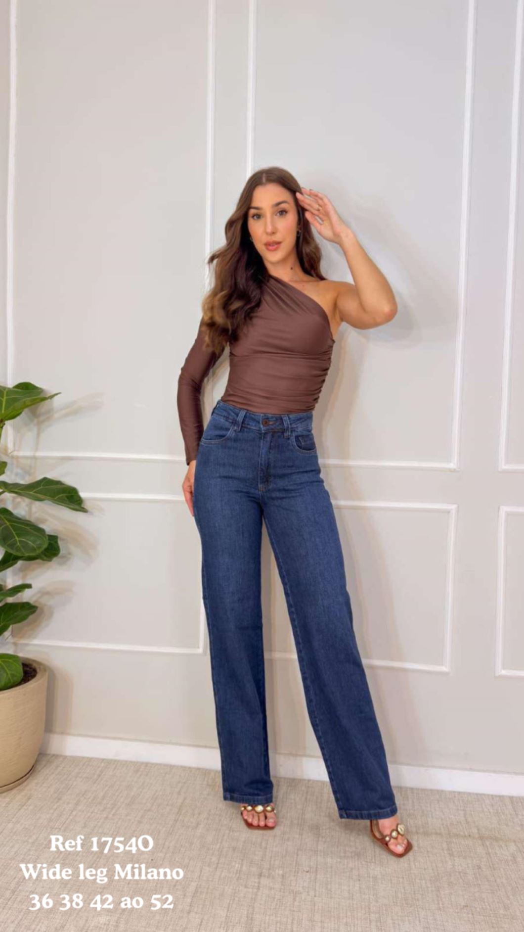 CALÇA WIDE LEG MILANO