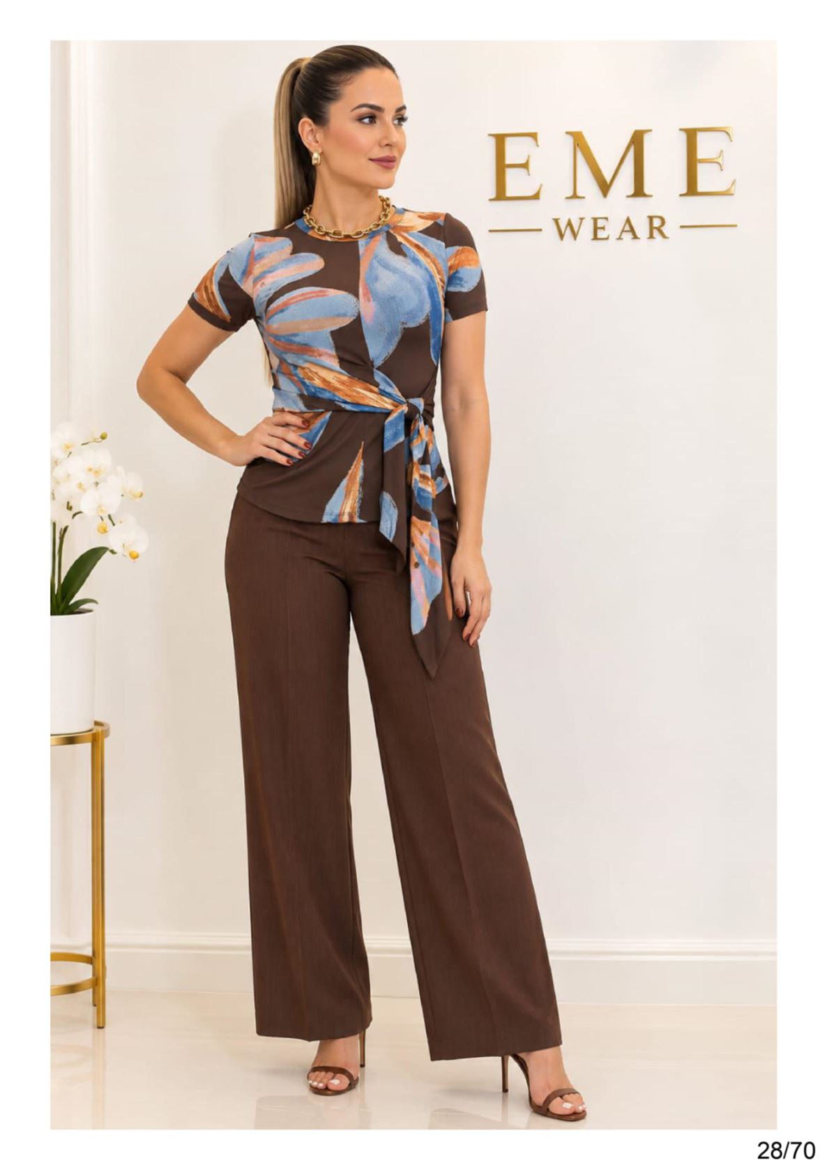 BLUSA WAVE ESTAMPADO