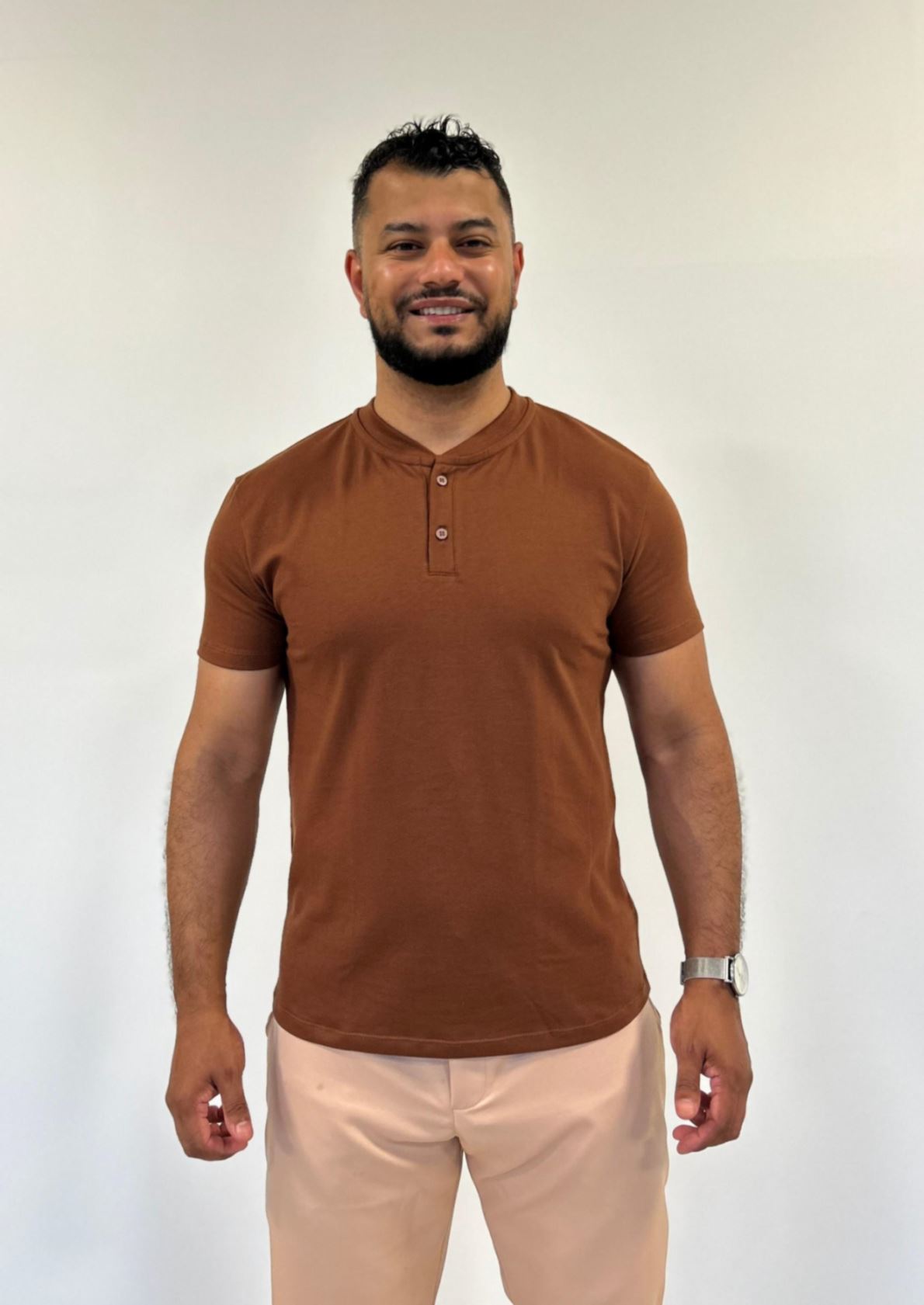 Camiseta Slim Polo Masculina
