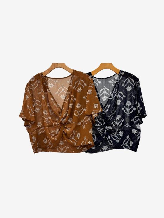 BLUSA CREPE ESTAMPADO