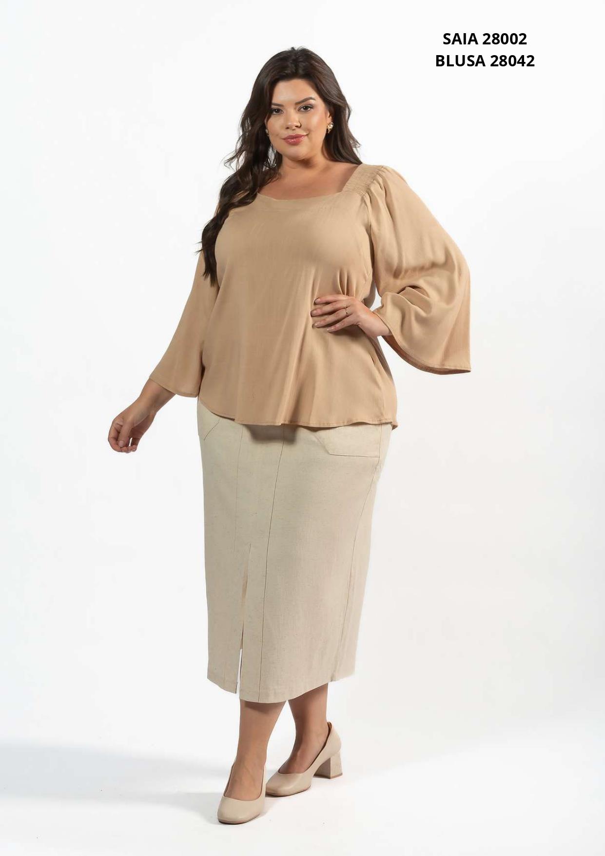 BLUSA ISTAMBUL SLUB DET. ELASTICO