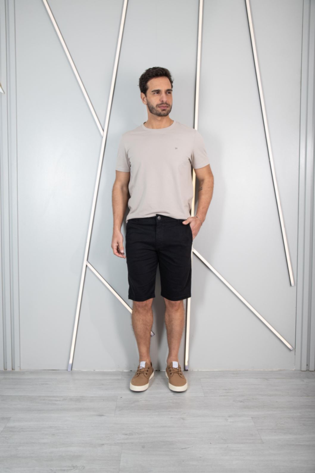 BERMUDA MASCULINA SPORT FINO NAO DESBOTA